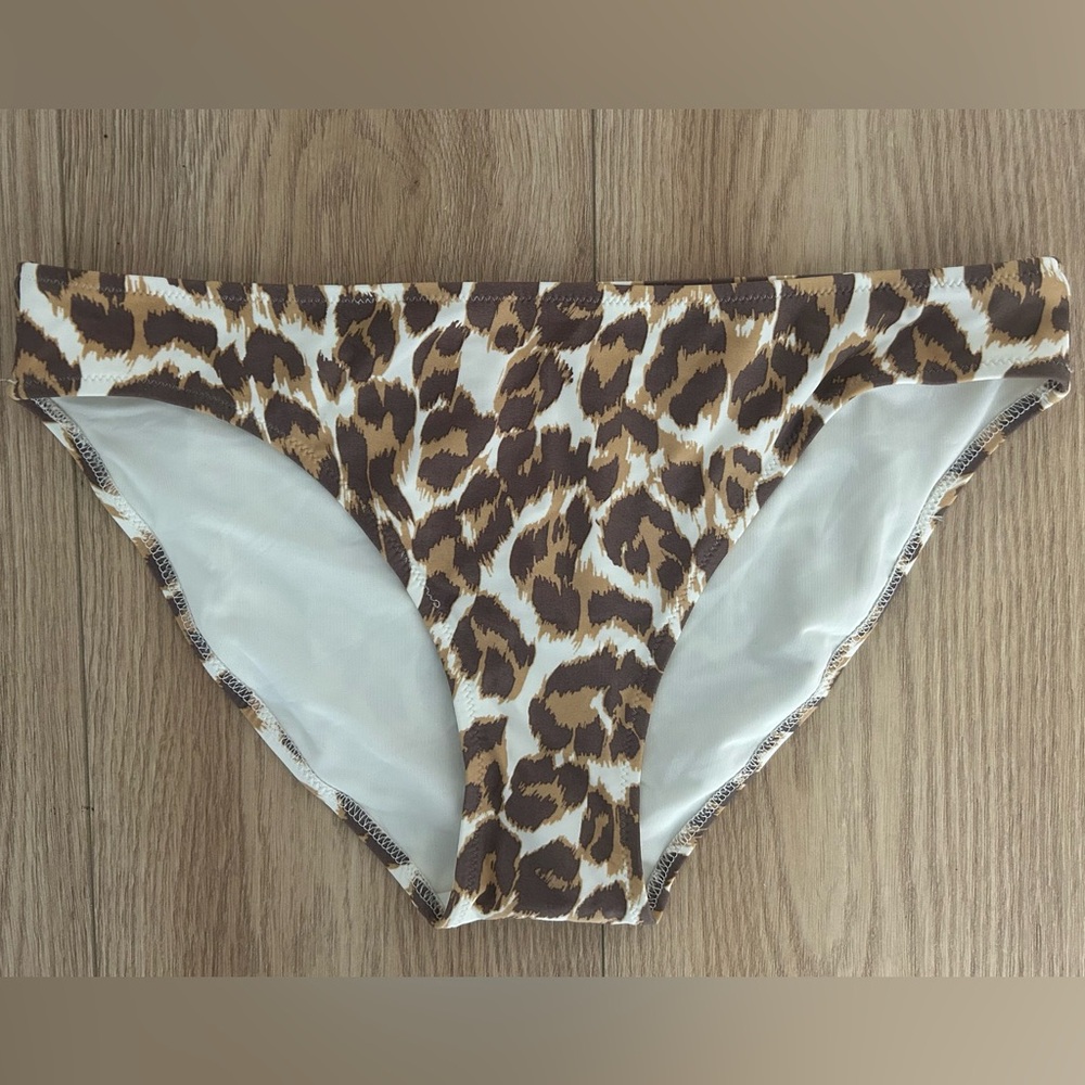 AERIE Leopard Print Bikini Bottoms